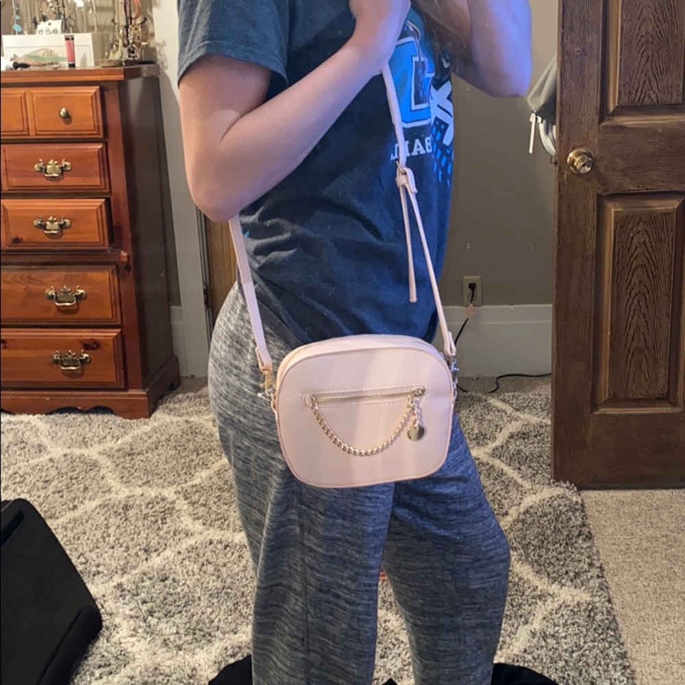 PINK SHOULDER PURSE